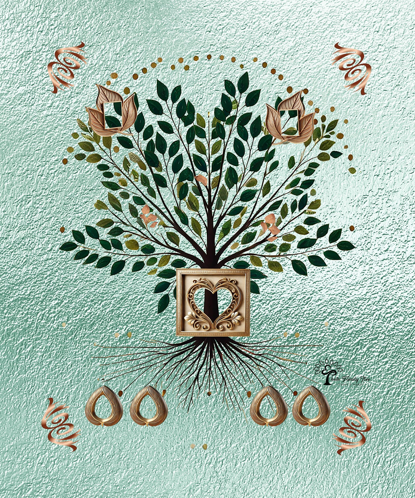 Love Tree Family Canvas – Custom Art