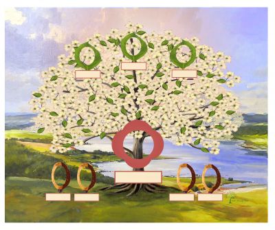 Bronze: Realistic Flowering Dogwood Tree - Gallery