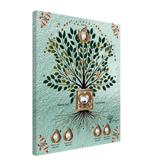 Love Tree Family Canvas – Custom Art
