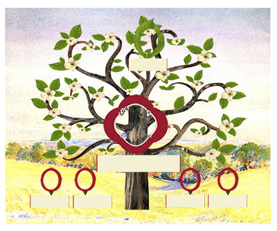 Bronze: Whimsical Flowering Dogwood Tree - Gallery