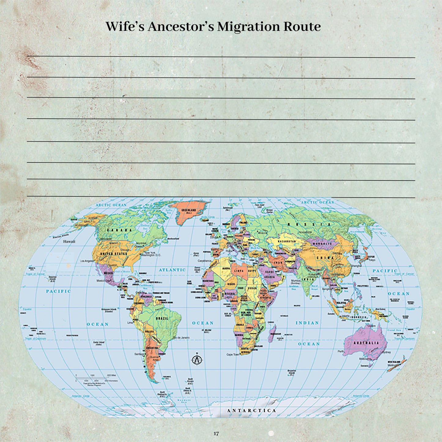 Individual Family History Scrapbook Pages II