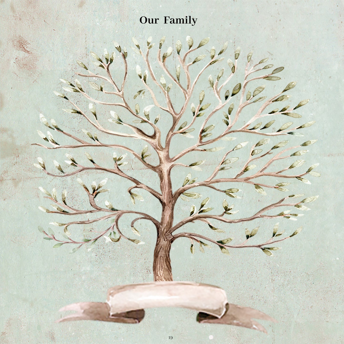 Individual Family History Scrapbook Pages II