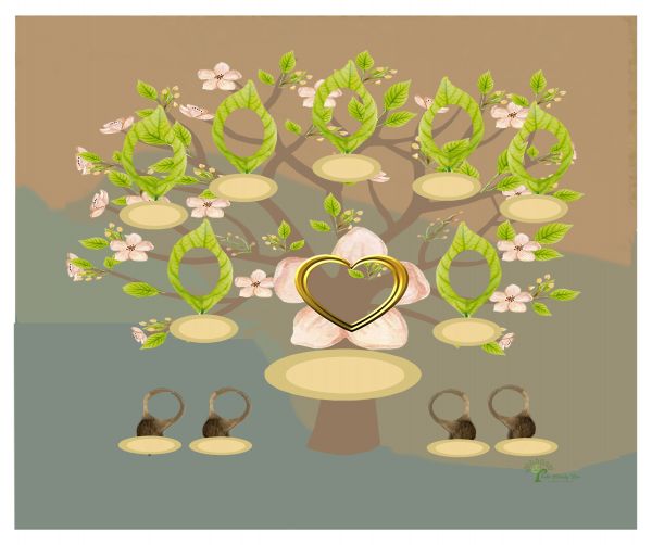 Bronze: Whimsical Frangipani Tree - Gallery