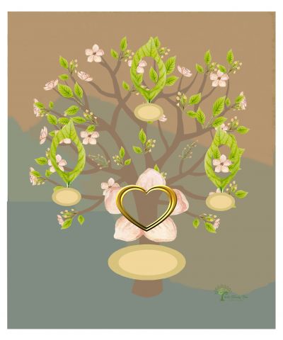Copper: Whimsical  Frangipani Tree - Gallery
