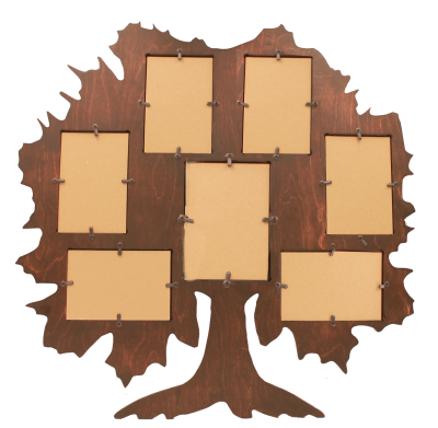 Maple Tree Silhouette Picture Frame PC6