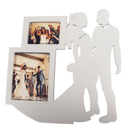Young Couple Wedding Dancing Picture Frame