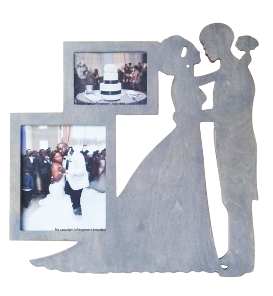Africans Descent Wedding Picture Frame