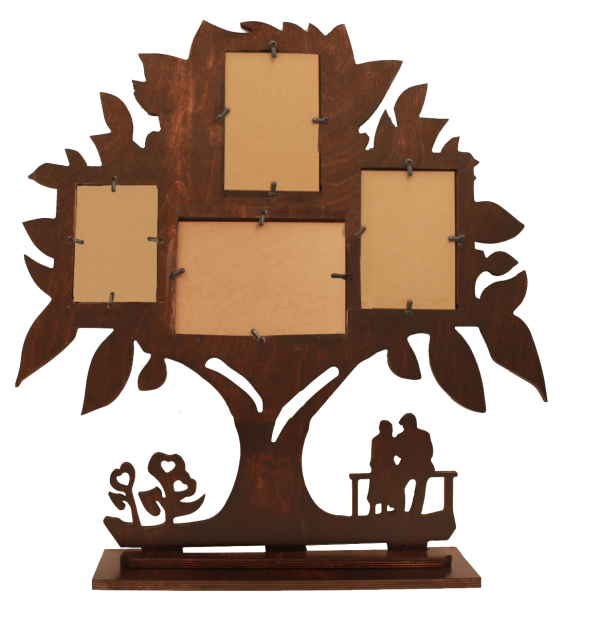 Table Top Anniversary Tree  Picture Frame