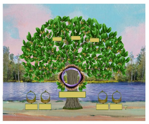 Bronze: Realistic Live Oak Tree - Gallery – Photo Family Tree