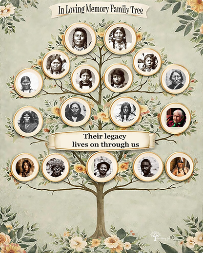 Legacy Tree Canvas – Timeless Family Tribute