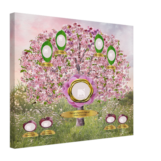 Bronze: Realistic Cherry Blossom Tree -Slim
