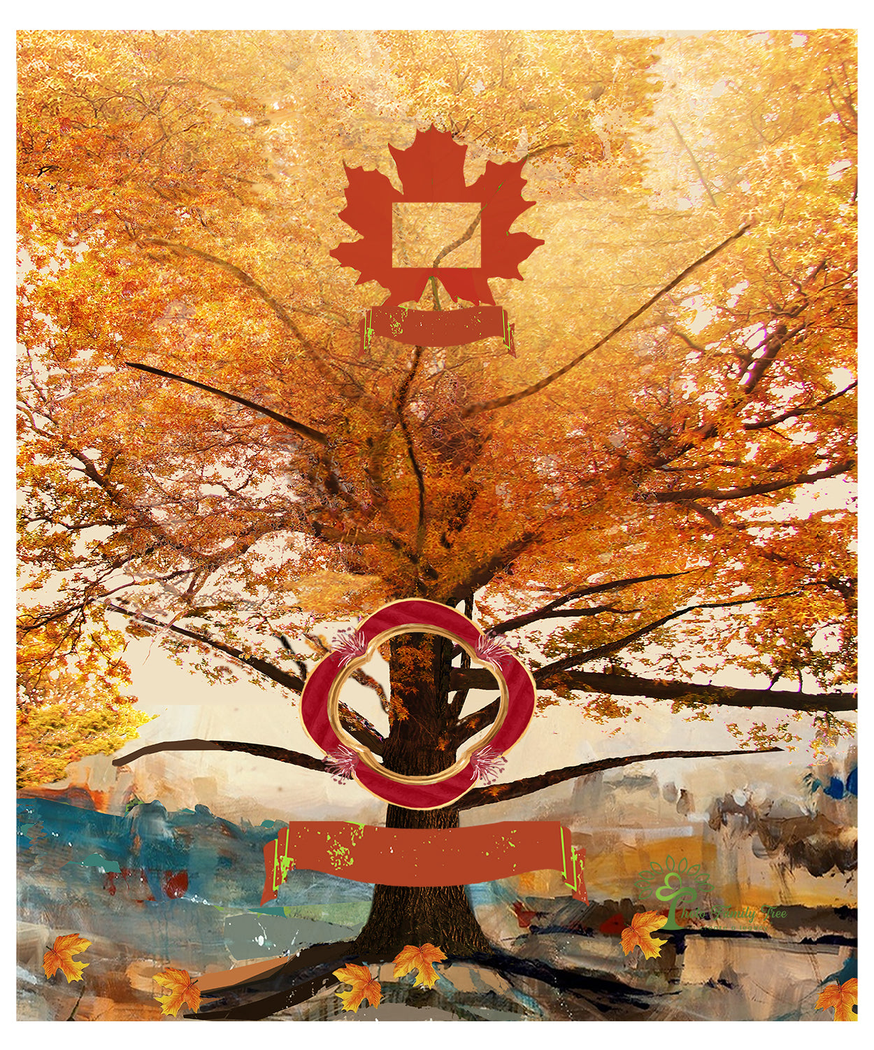 Copper: Realistic Maple Tree - Slim