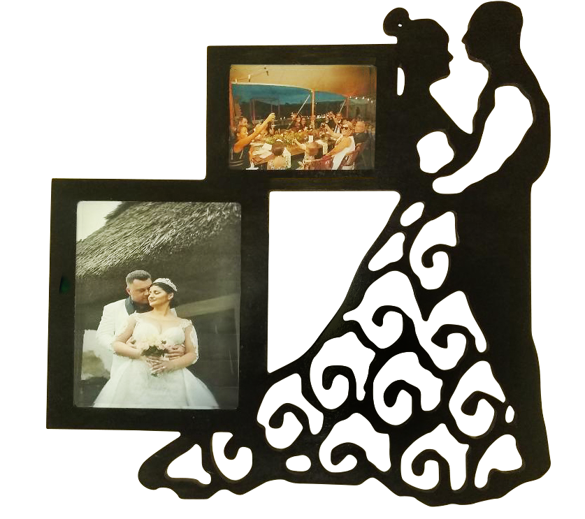 Mature Couple Wedding Frame