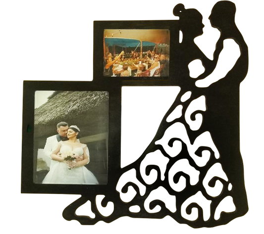 Mature Couple Wedding Frame