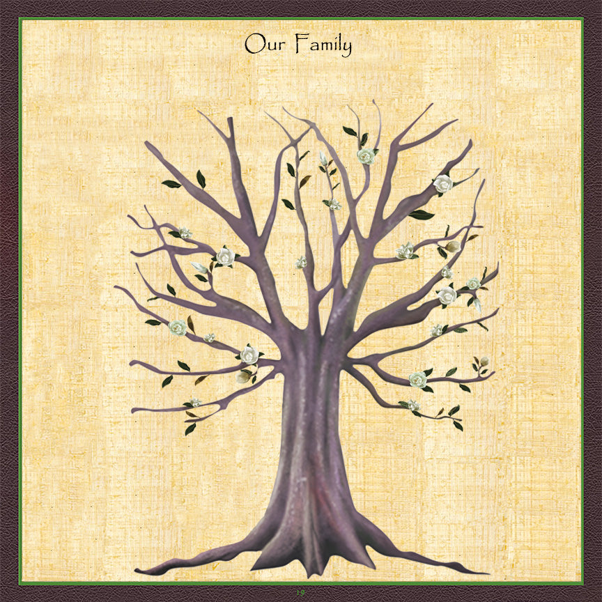 Individual Family History Egyptian Theme Scrapbook Pages