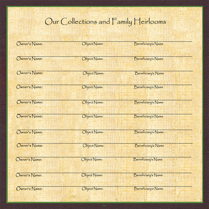 Individual Family History Egyptian Theme Scrapbook Pages