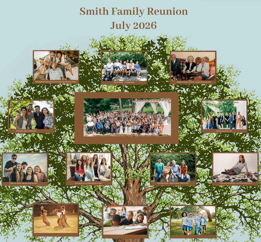 Family Reunion Tree - Celebrate Your Legacy