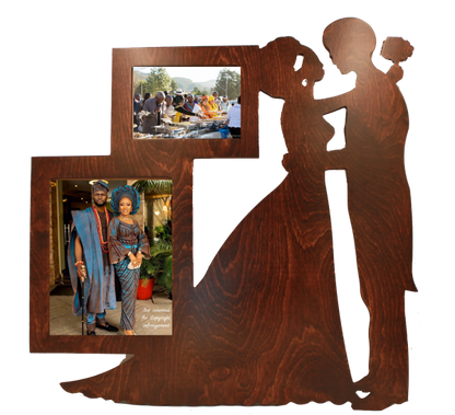 African Couple Wedding Picture Frame-3