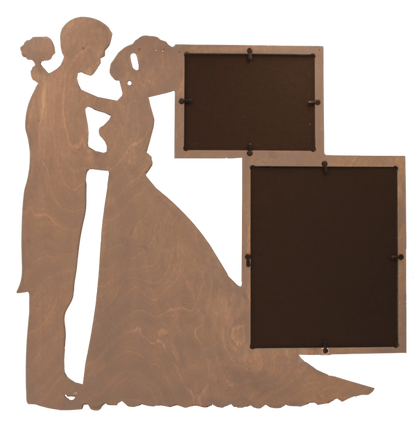 African Couple Wedding Picture Frame-0 Handcrafted