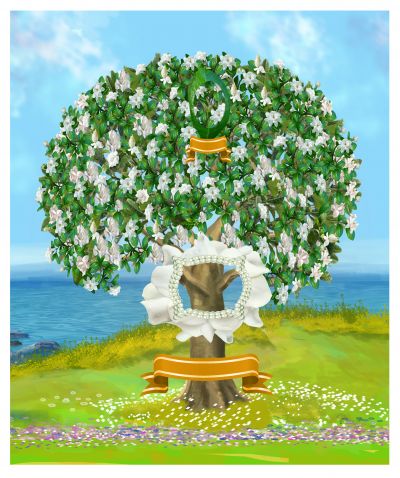 Copper: Realistic Gardenia Tree -Gallery