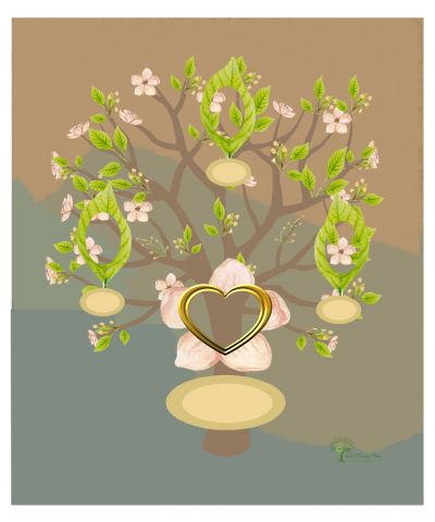 Copper: Whimsical  Frangipani Tree - Gallery