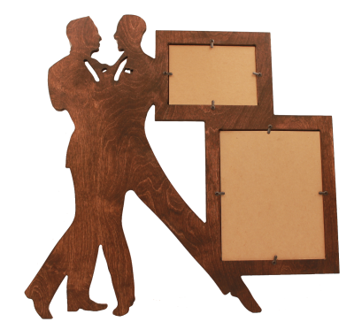 Gay Couple Wedding Picture Frame