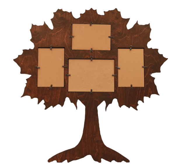 Maple Tree Silhouette Picture Frame MC3