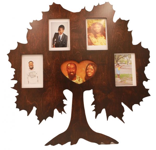 Maple Tree Silhouette Picture Frame MC4