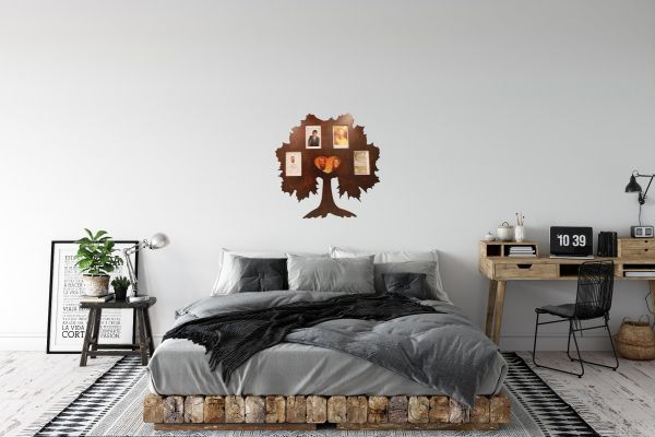 Maple Tree Silhouette Picture Frame MC4