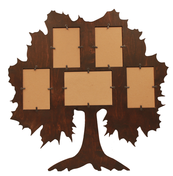 Maple Tree Silhouette Picture Frame MC4