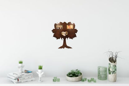 Maple Tree Silhouette Picture Frame MC2
