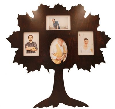 Maple Tree Silhouette Picture Frame PC3