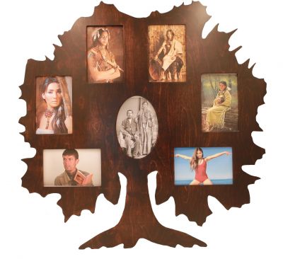 Maple Tree Silhouette Picture Frame PC6