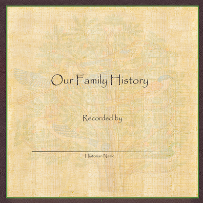 Our Family History Themed Egyptian Pages