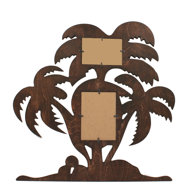 Palm Tree Silhouette Picture Frame