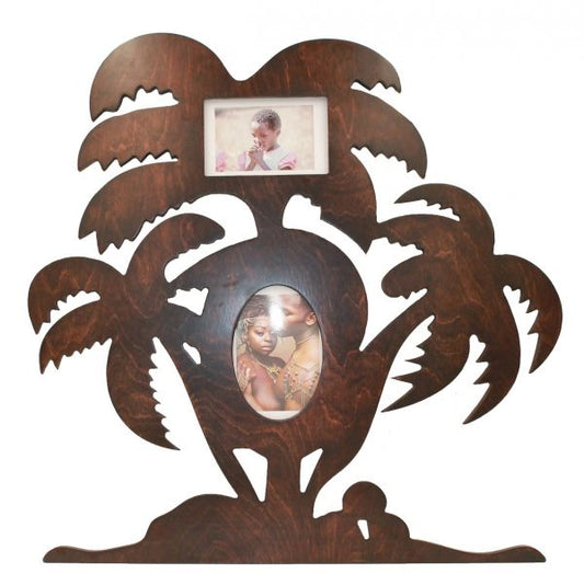Palm Tree Silhouette Picture Frame