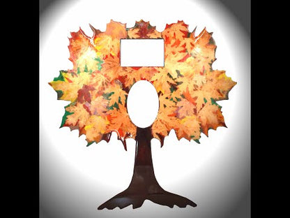 Maple Tree Silhouette Picture Frame PC1